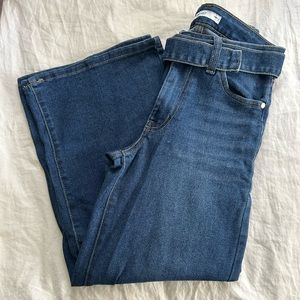 Nine West Wide Cropped Jeans
